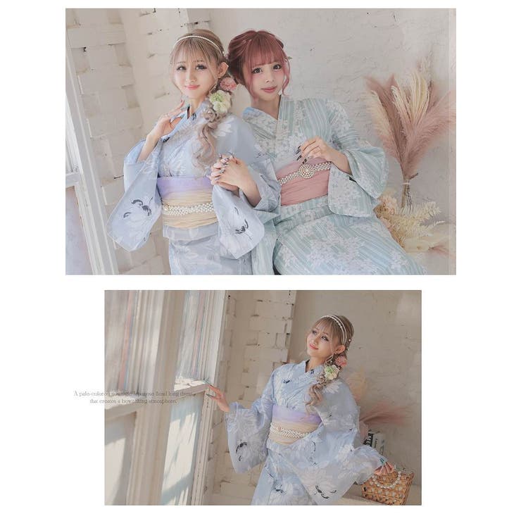 浴衣 花柄 小花柄 | Ryuyu | 詳細画像6 