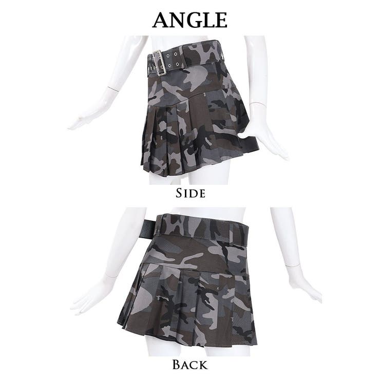 スカート ミリタリー 迷彩柄 | bombshell | 詳細画像13 