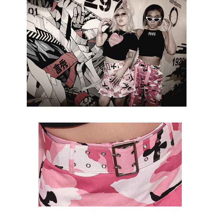 スカート ミリタリー 迷彩柄 | bombshell | 詳細画像6 