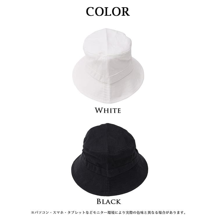 帽子 バケットハット 黒 | Ryuyu | 詳細画像6 