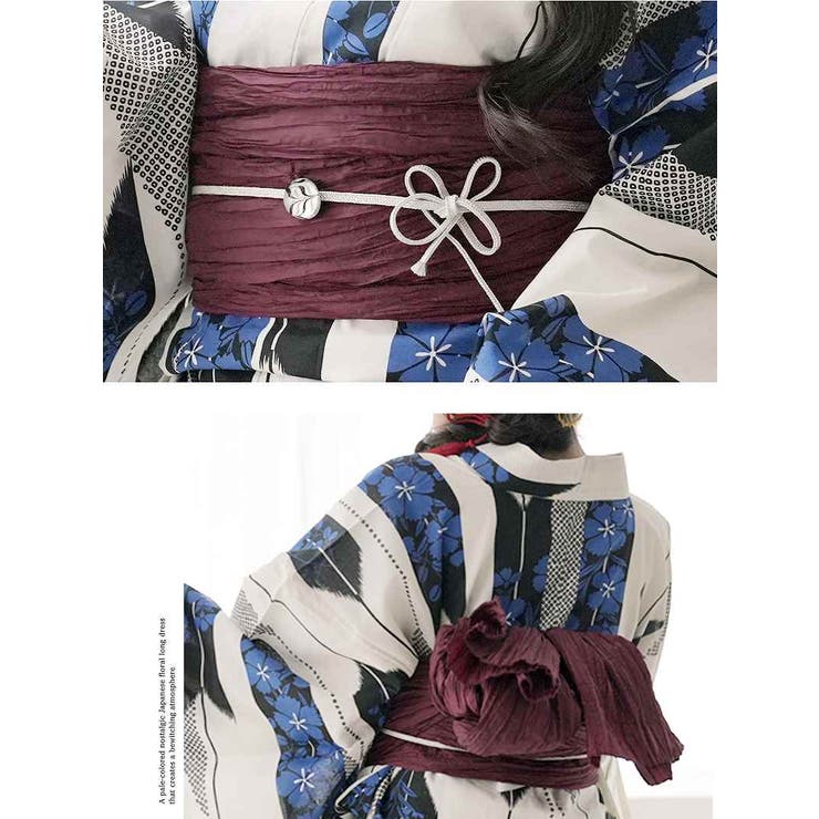 浴衣 派手 ストライプ | Ryuyu | 詳細画像4 