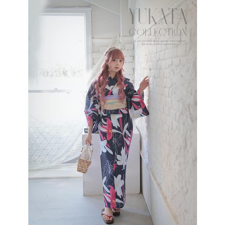浴衣 百合 レディース浴衣 | Ryuyu | 詳細画像9 