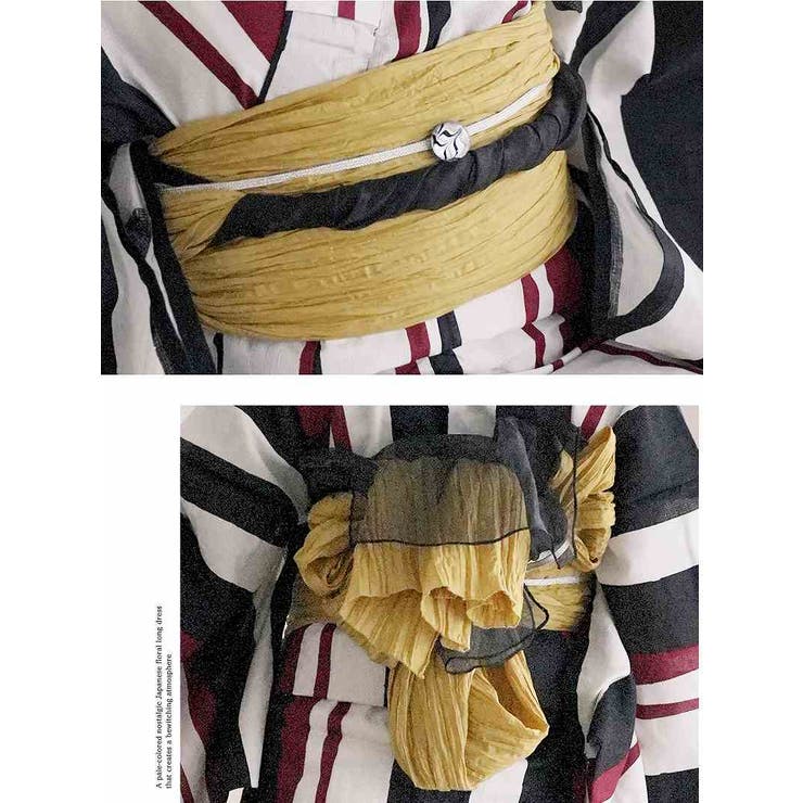 浴衣 レトロ ストライプ | Ryuyu | 詳細画像3