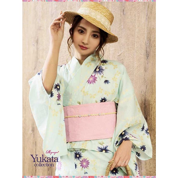 浴衣 セパレート浴衣 さくら[品番：RV000006745]｜Ryuyu