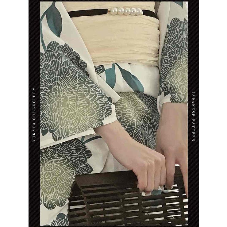 浴衣 白 セパレート | Ryuyu | 詳細画像7 