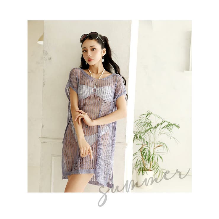 ビーチウェア 羽織 ジレ | Ryuyu | 詳細画像6 