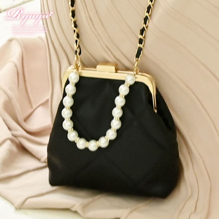 ブラック | ショルダーバッグ キャバクラ キルティング | Ryuyu