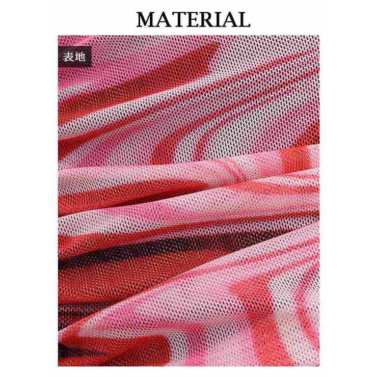 長袖カットソー 派手柄 メッシュ | bombshell | 詳細画像12 