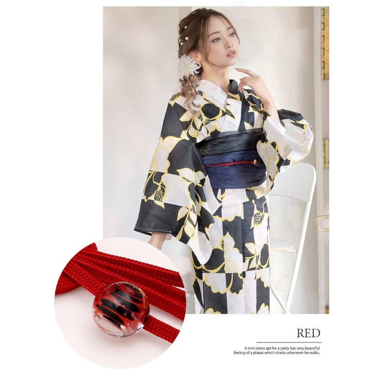 浴衣 とんぼ玉 飾り紐 | Ryuyu | 詳細画像3 