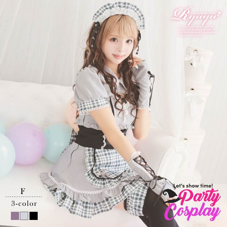 グレー | コスプレ ゴシック メイド | Ryuyu