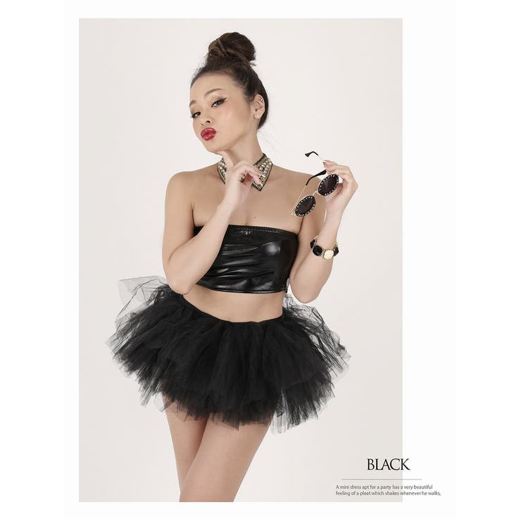 ブラック | スカート チュチュ ビビットカラー | bombshell