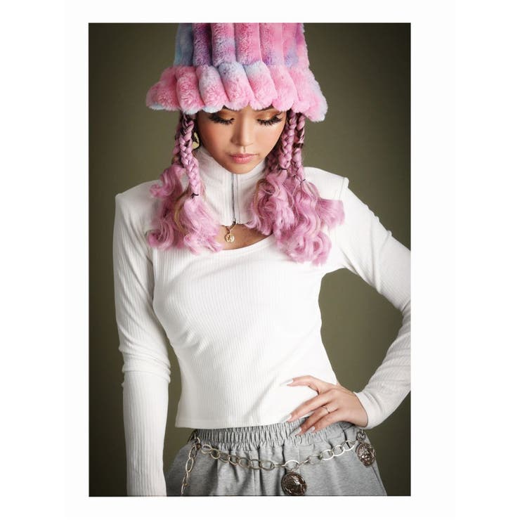 長袖カットソー 谷間見せ 長袖カットソー | bombshell | 詳細画像11 