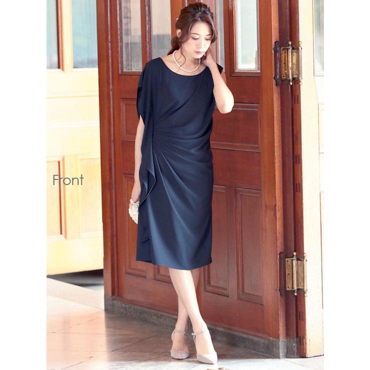 ワンピース キャバドレス 膝丈 | Ryuyu | 詳細画像2 