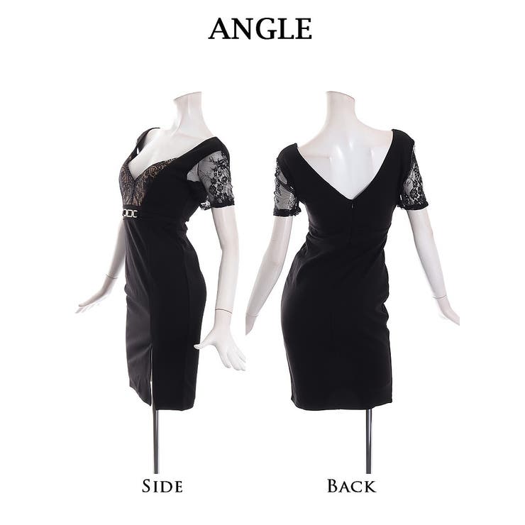 キャバドレス ミニ 黒 | Ryuyu | 詳細画像10 