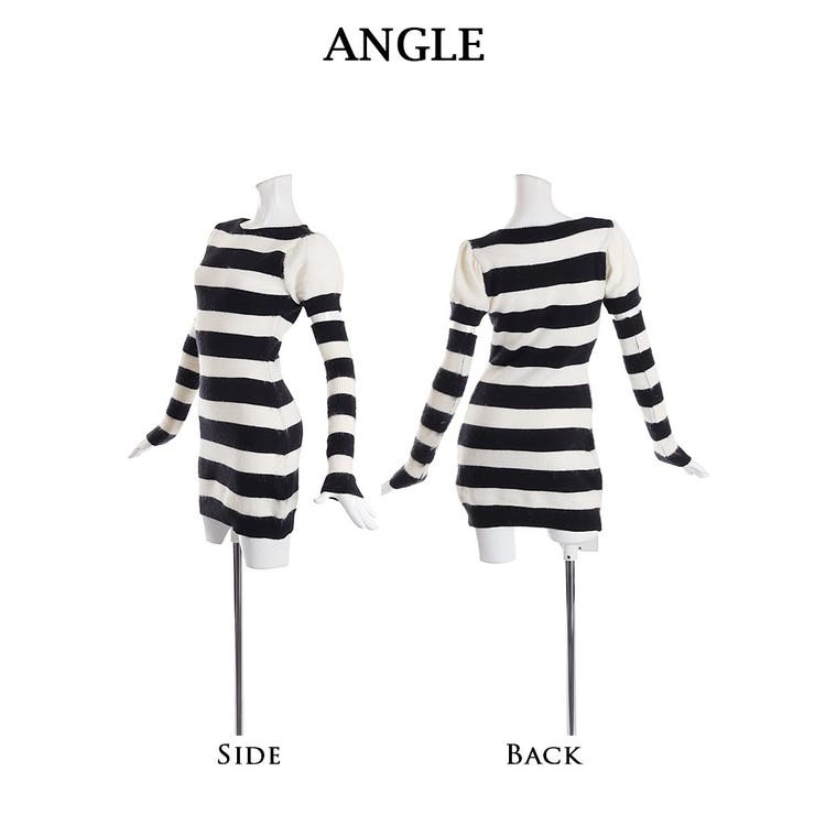 ワンピース アームウォーマー ボーダー | bombshell | 詳細画像7 