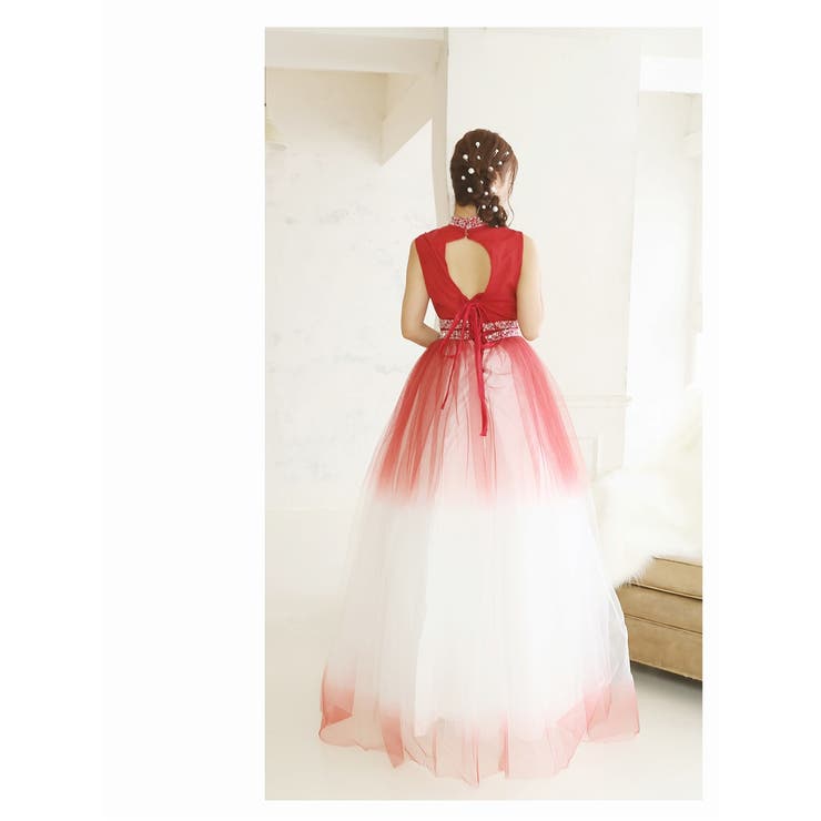 キャバドレス ロング グラデーション | Ryuyu | 詳細画像7 