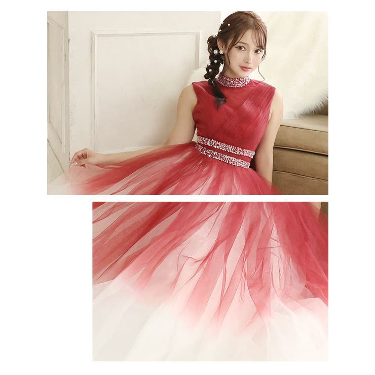 キャバドレス ロング グラデーション | Ryuyu | 詳細画像8 