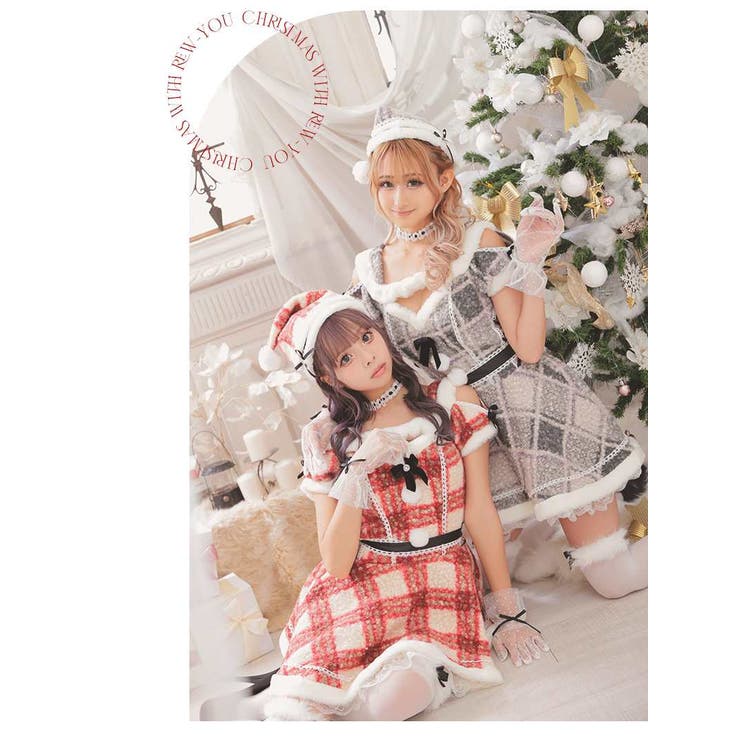 サンタ コスプレ チェック柄 | Ryuyu | 詳細画像4 