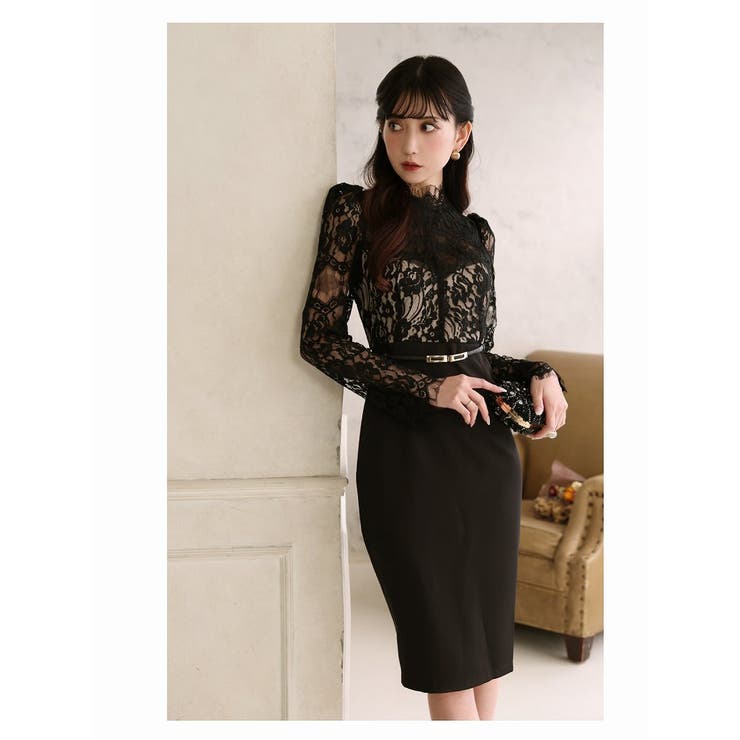 キャバドレス ミニ ミディ丈 | Ryuyu | 詳細画像8 