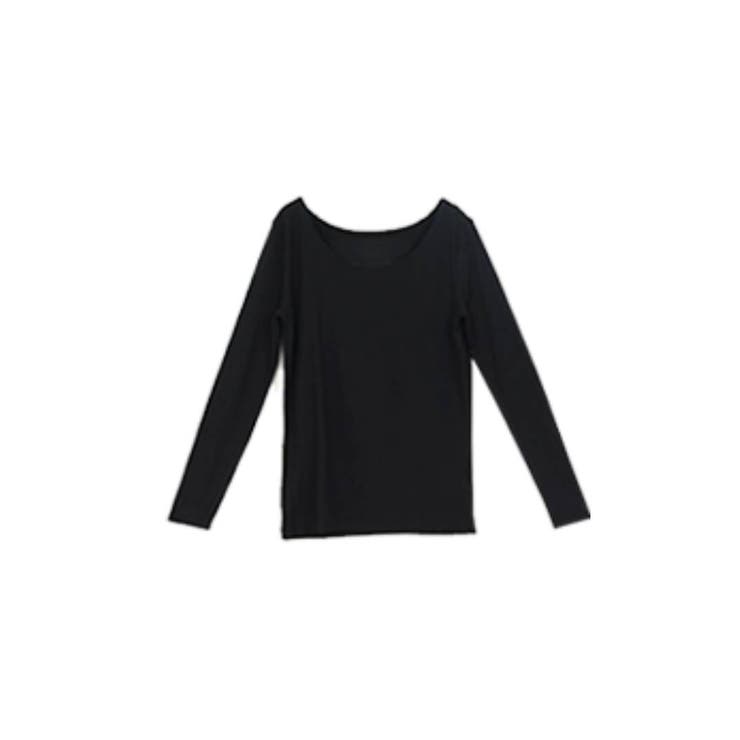 ブラック | Tシャツ 極暖 プラズマヒート | Rvate