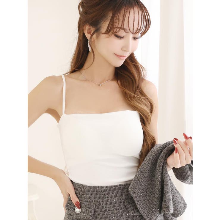 キャミソール インナー カップ付き | Ryuyu | 詳細画像5 