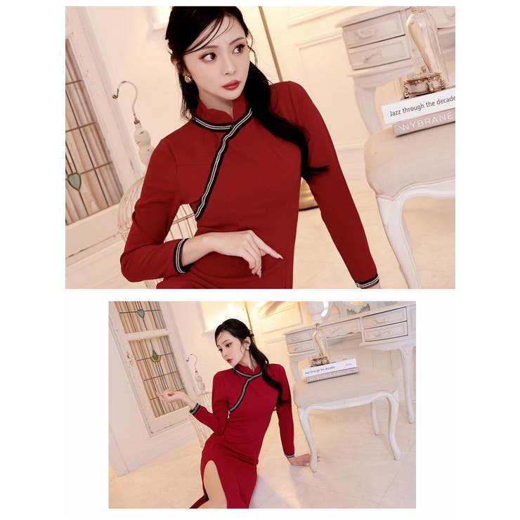 ワンピース キャバドレス チャイナ風 | Ryuyu | 詳細画像5 