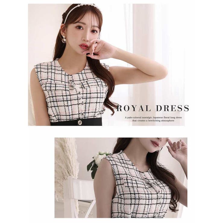 キャバドレス ミニ ツイード | Ryuyu | 詳細画像3 