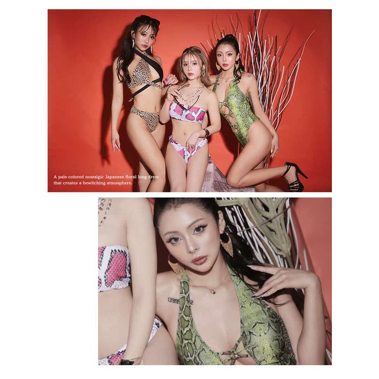 水着 パイソン ネオンカラー | Ryuyu | 詳細画像5 