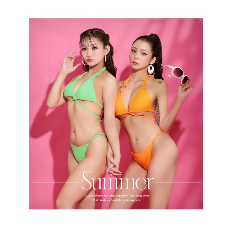 水着 蛍光 ビキニ[品番：RV000012006]｜Ryuyu（リューユ）｜レディース