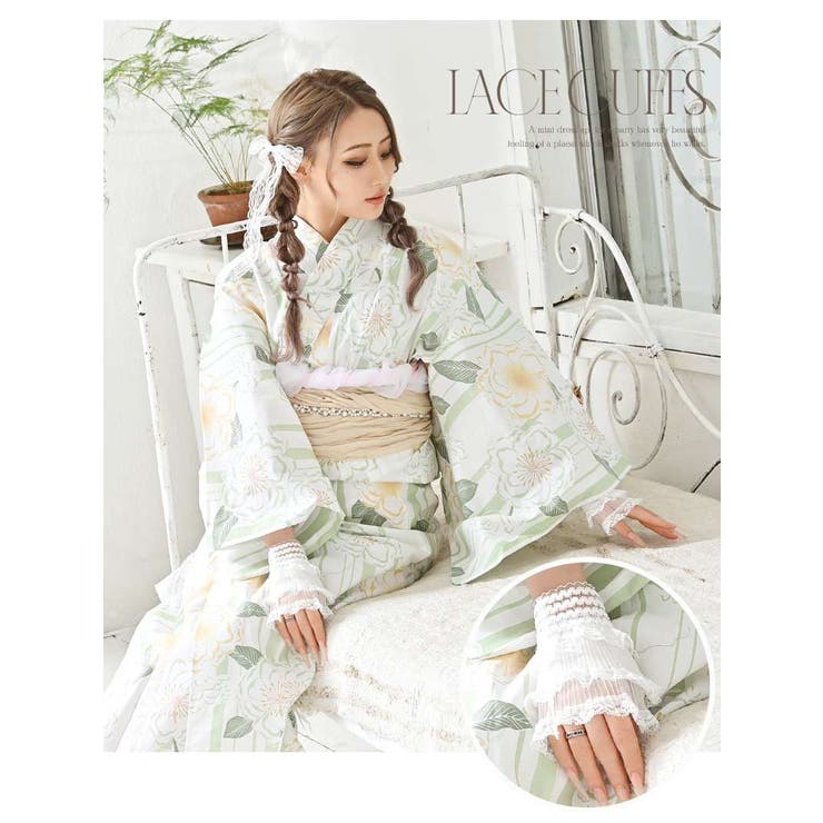 浴衣 純白 可愛い | Ryuyu | 詳細画像3 