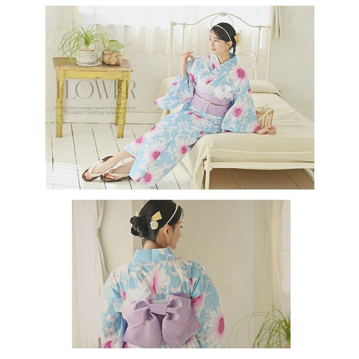 浴衣 青 水色 | Ryuyu | 詳細画像5 