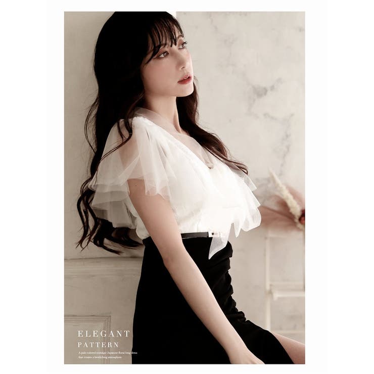 キャバドレス ミニ 膝丈 | Ryuyu | 詳細画像7 