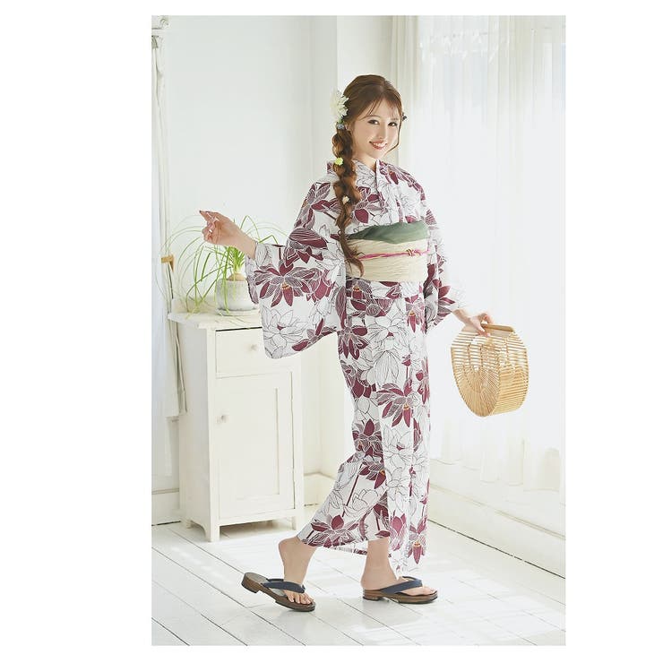 浴衣 白 椿 | Ryuyu | 詳細画像2 
