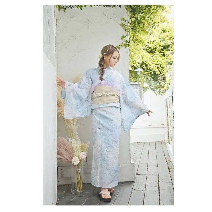 浴衣 パープル 紫 | Ryuyu | 詳細画像8 