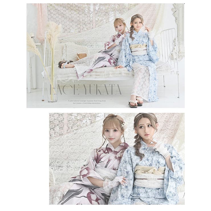 浴衣 レース浴衣 おしゃれ | Ryuyu | 詳細画像3 