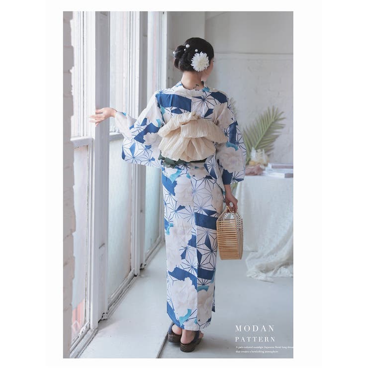 浴衣 白 青 | Ryuyu | 詳細画像5 