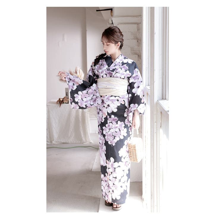 浴衣 ネイビー 紺 | Ryuyu | 詳細画像2 