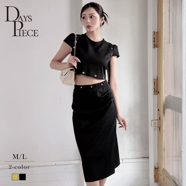 ブラック | セットアップ キャバ ドレス | Ryuyu