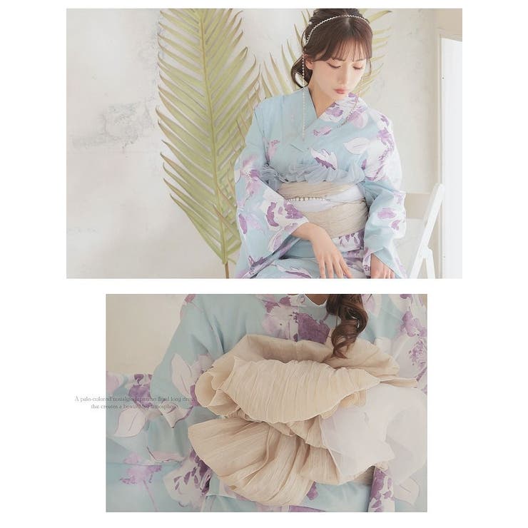 浴衣 水色 大人可愛い | Ryuyu | 詳細画像6 