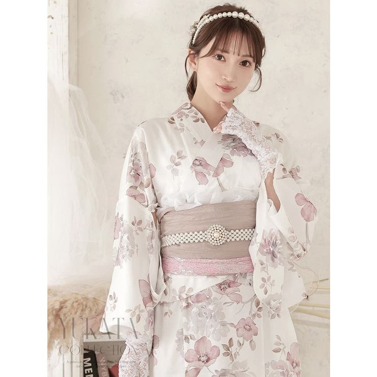 即購可CFIERCE 愛　Y2k変形　ワンピース　浴衣 浴衣 ワンピース浴衣 白[品番：RV000012131]｜Ryuyu（リューユ
