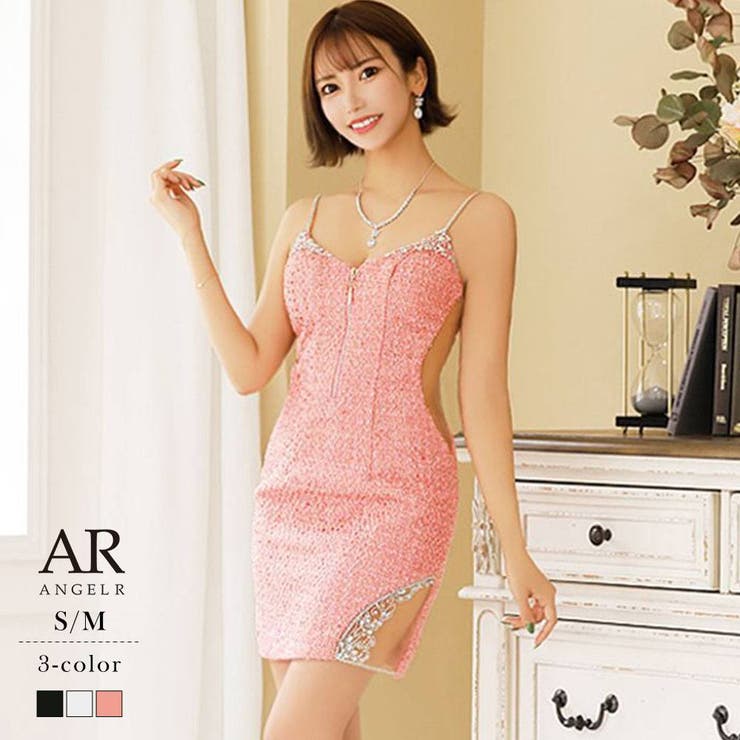 キャバドレス ミニ センタージップ[品番：RV000010313]｜Ryuyu