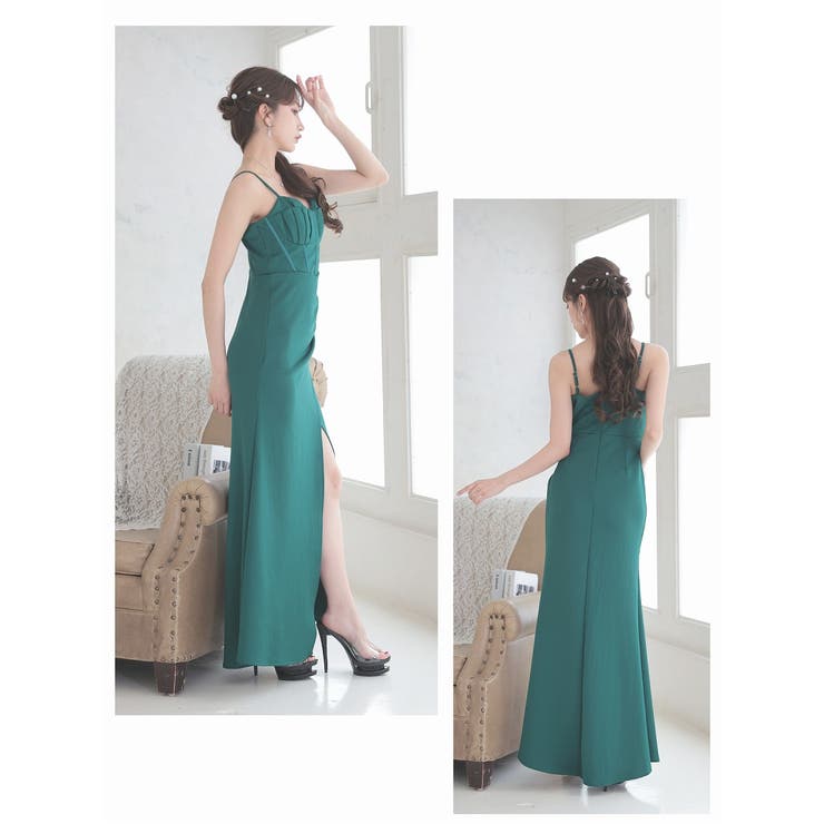 キャバドレス ロング コルセット風 | Ryuyu | 詳細画像7 