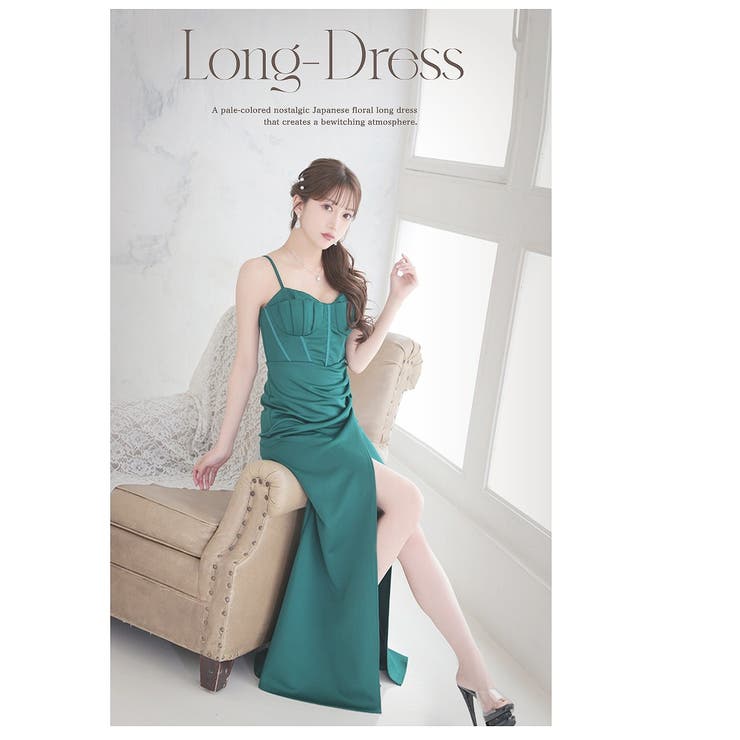 キャバドレス ロング コルセット風 | Ryuyu | 詳細画像8 