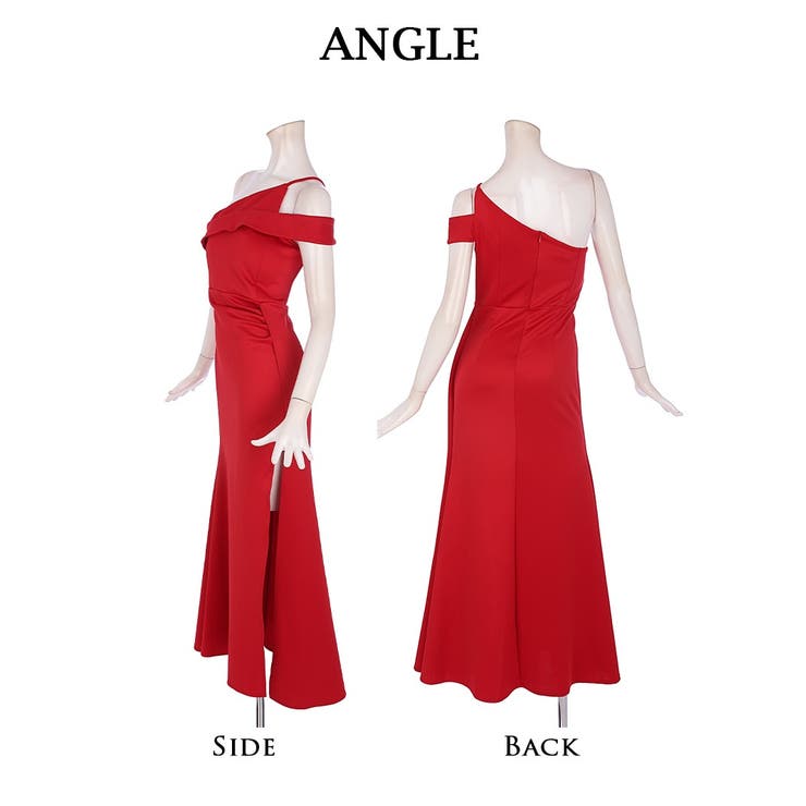 キャバドレス ロング アシンメトリー | Ryuyu | 詳細画像11 