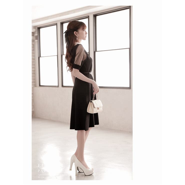 ワンピース キャバドレス 膝丈 | Ryuyu | 詳細画像5 