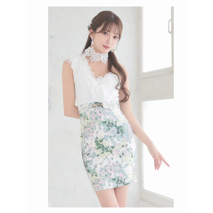 キャバドレス ミニ ワンショル | Ryuyu | 詳細画像6 