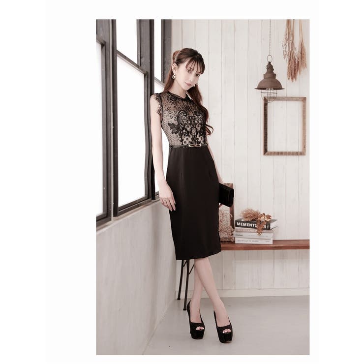 キャバドレス ミニ 膝丈 | Ryuyu | 詳細画像2 