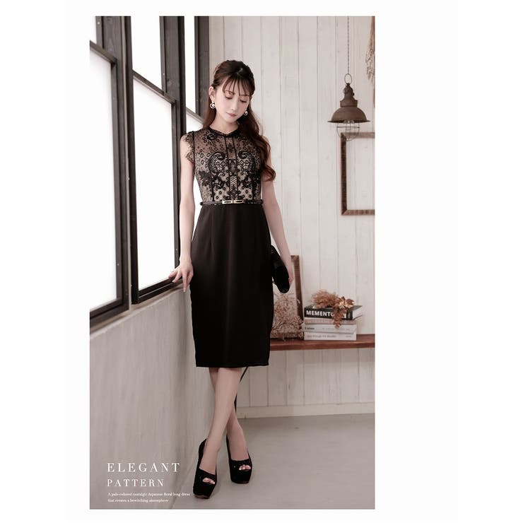 キャバドレス ミニ 膝丈 | Ryuyu | 詳細画像6 