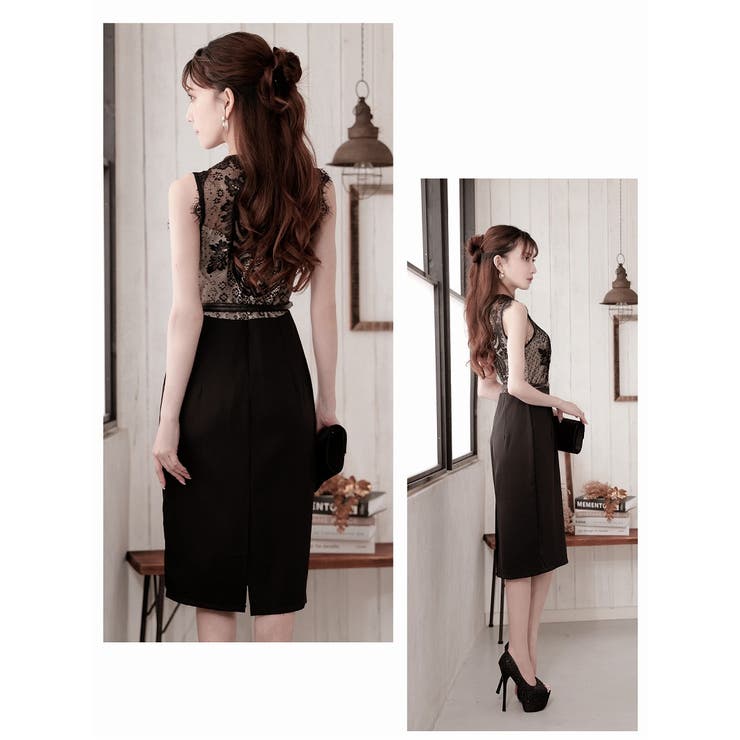 キャバドレス ミニ 膝丈 | Ryuyu | 詳細画像7 