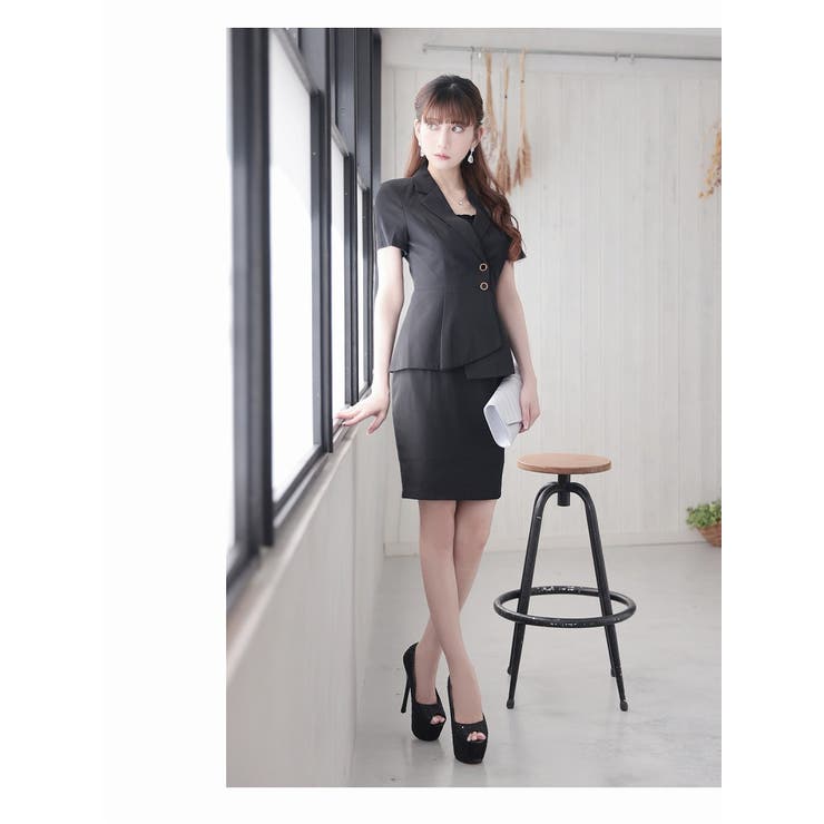 キャバスーツ 半袖 3Lサイズ | Ryuyu | 詳細画像4 